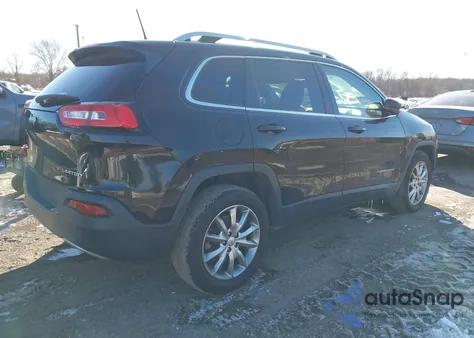 2018 Jeep Cherokee Limited 4X4 z USA, uszkodzony, nr VIN 1C4PJMDB3JD535526